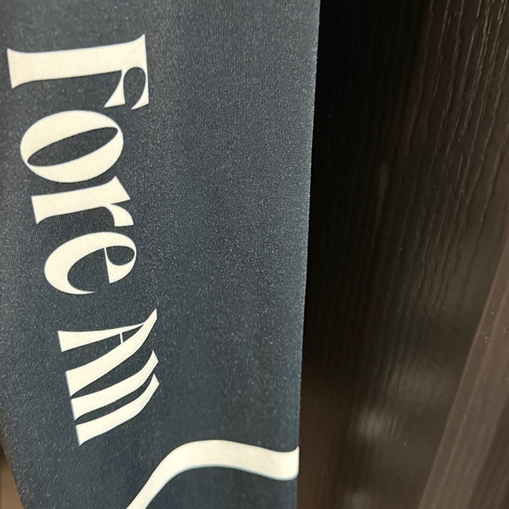 Black Long Sleeve Quarter Zip Top⛳️Fore all - Picture 5 of 5